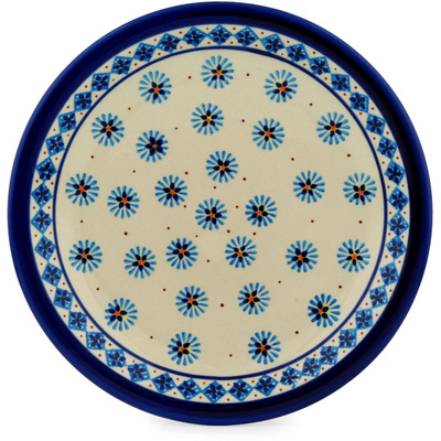Polish Pottery Plate 11&quot; Power Points