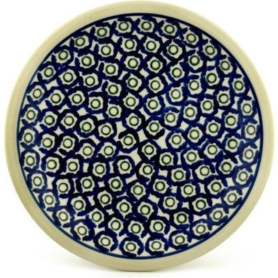 Polish Pottery Plate 11&quot; Stampede