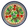Polish Pottery Plate 6&quot; Apple Orchard