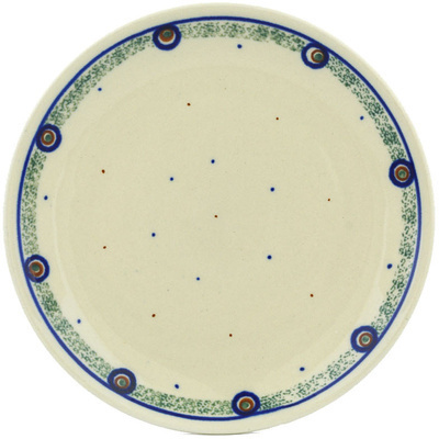 Polish Pottery Plate 6&quot; Polka Dot Sprinkle