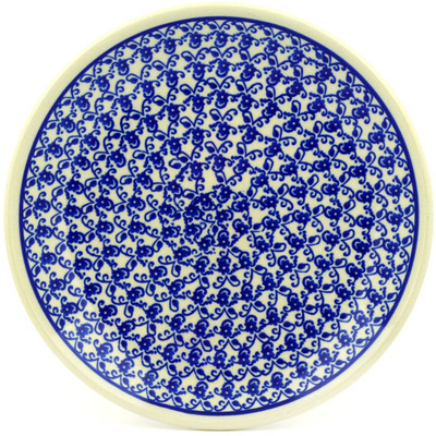 Polish Pottery Plate 7&quot; Aegean Sea