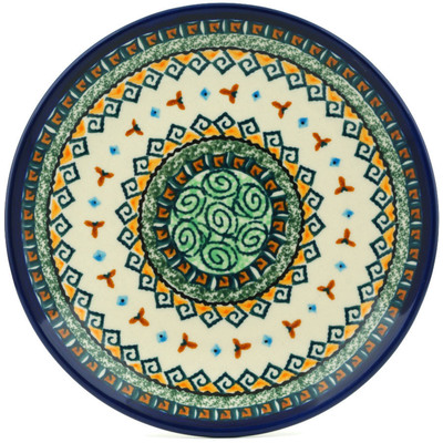 Polish Pottery Plate 7&quot; Albuquerque UNIKAT