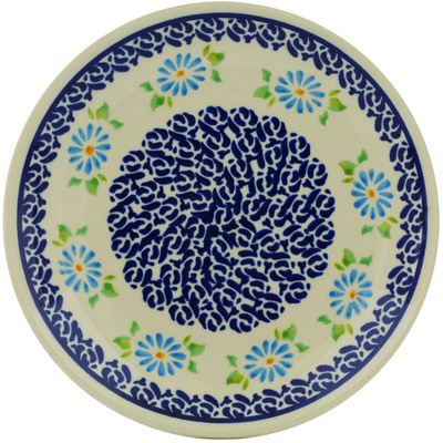 Polish Pottery Plate 7&quot;