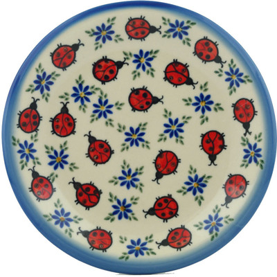 Polish Pottery Plate 7&quot;