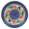 Polish Pottery Plate 7&quot; In The Neighborhood