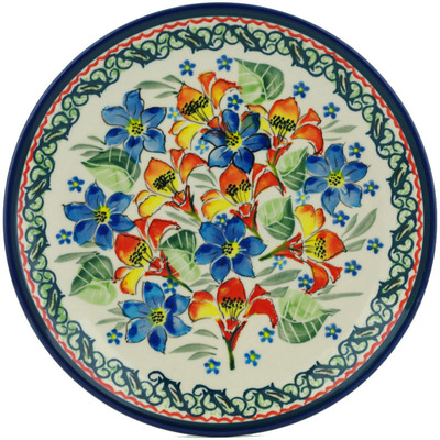 Polish Pottery Plate 7&quot; Marvellous Concept UNIKAT