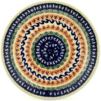 Polish Pottery Plate 7&quot; Obsession