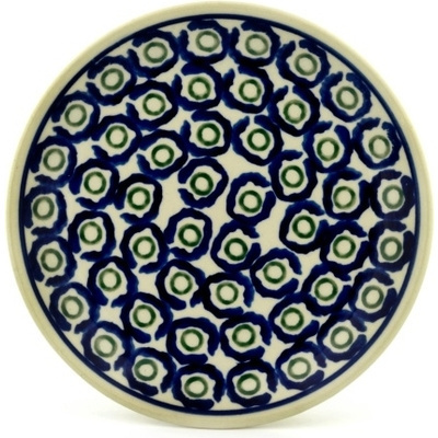Polish Pottery Plate 7&quot; Stampede