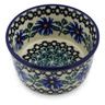 Polish Pottery Ramekin Bowl Small Blue Chicory