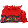 Textile Scarf 28&quot; Red