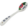 Polish Pottery Spoon 6&quot; Traditional Floral