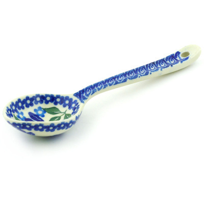Polish Pottery Spoon 7&quot; Lovely Surprise
