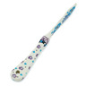 Polish Pottery Spreading Knife 7&quot; Blooming Blues