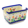 Polish Pottery Sugar Packet Holder 3&quot; Spring Flowers