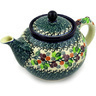 Polish Pottery Tea or Coffee Pot 5 cups Berry Garland