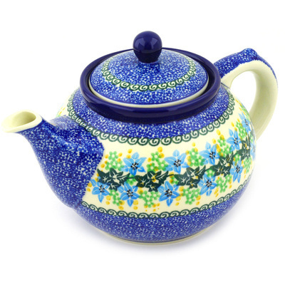 Polish Pottery Tea or Coffee Pot 5 cups