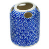 Polish Pottery Toothbrush Holder 4&quot; Oasis