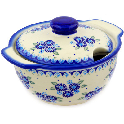Polish Pottery Tureen 101 oz Aster Patches