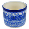 Polish Pottery Utensil Jar 5&quot; Dreams In Blue UNIKAT