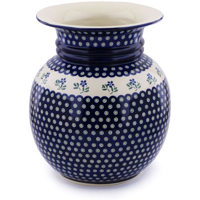 Polish Pottery Vase 12&quot;