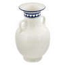 Polish Pottery Vase 12&quot; Light Hearted