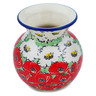Polish Pottery Vase 4&quot; Spring Blossom Harmony UNIKAT