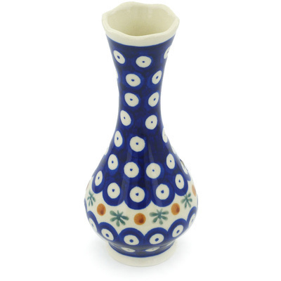 Polish Pottery Vase 7&quot; Mosquito