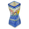 Polish Pottery Vase 7&quot; Mushroom Love UNIKAT