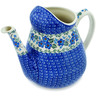Polish Pottery Watering Can Blue Blossom