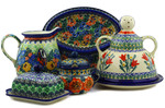 Polish Pottery Serving Dishes