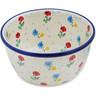 Polish Pottery Bowl 8&quot; Spring Is Coming