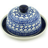 Polish Pottery Dish with Cover 5&quot; Kuchen And Kisses