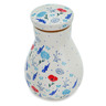 Polish Pottery Jar with Lid 8&quot; Endless Possibilities