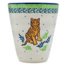 Polish Pottery Mug 16 oz Tiger Kingdom