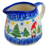 Polish Pottery Pitcher 19 oz Twinkle Twinkle Little Gnome