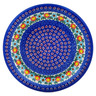 Polish Pottery Plate 10&quot; Red-hot Summer UNIKAT