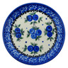 Polish Pottery Plate 4&quot; Lovely Blueberries
