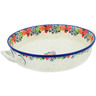 Polish Pottery Round Baker with Handles 10-inch Medium Spring&#039;s Arrival