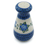 Polish Pottery Salt Shaker 6&quot; Blue Poppies