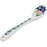 Polish Pottery Spoon 6&quot; Blissful Blossoms