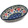 Polish Pottery Spoon Rest 5&quot; Texas State