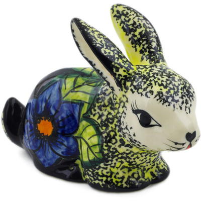 silver bunny figurine