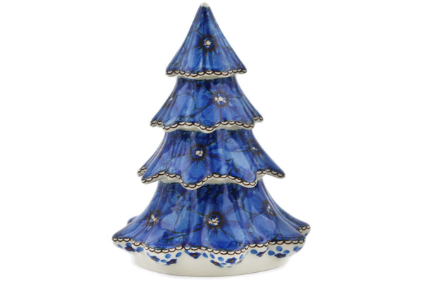 Polish Pottery 7-inch Christmas Tree | Boleslawiec Stoneware | Polmedia ...