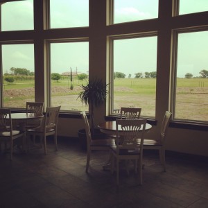 Tasting room at blue lotus winery