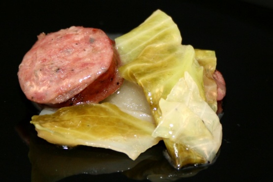 Polish Cabbage with Sausage Recipe