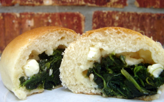 Spinach and Feta Kolache