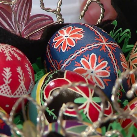 Art of Coloring Easter Eggs (Pisanki) in Poland: Wax Flowing Technique