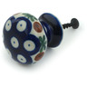 1-inch Stoneware Drawer Pull Knob - Polmedia Polish Pottery H2885B