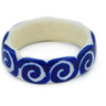 1-inch Stoneware Ring - Polmedia Polish Pottery H4411N