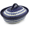 10-inch Stoneware Baker with Cover - Polmedia Polish Pottery H0305A